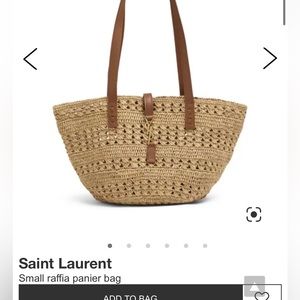 Saint Laurent Small Panier bag